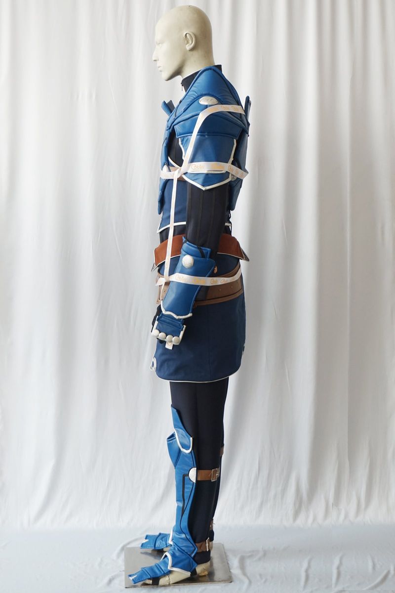 ALM Blue Knight Armor Cosplay Costume