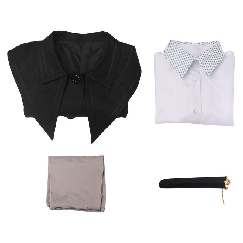 Bella Baxter Women Black Outfit Cosplay Costume