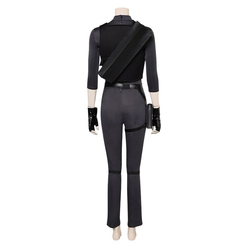 Lara Croft Women Black Outfit Cosplay Costume
