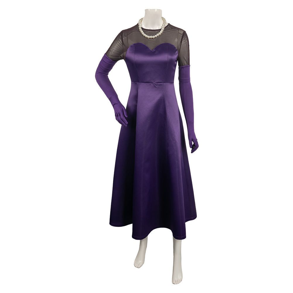 Lilith Women Purple Dress Cosplay Costume