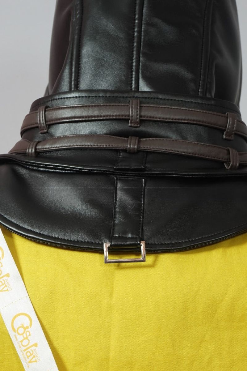 Scorpion Yellow and Black Ninja Warrior Cosplay Costume