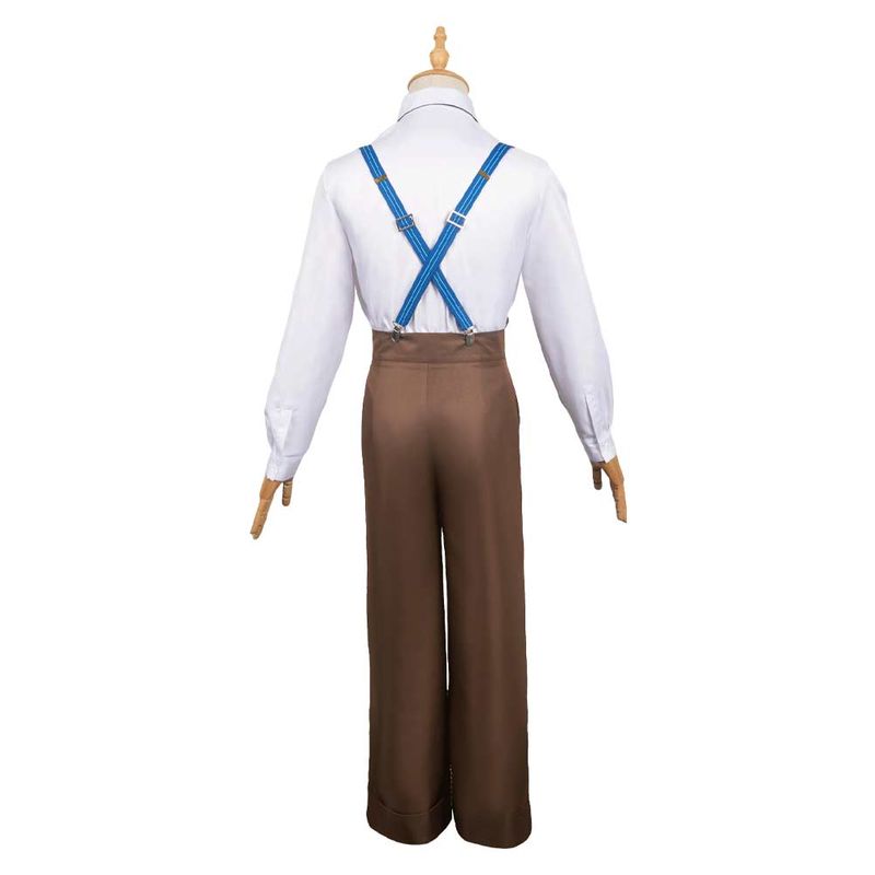 Charlemagne Brown Suit Cosplay Costume