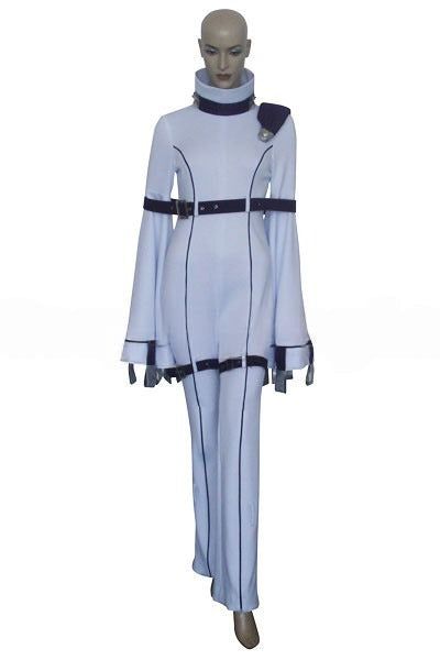 Code Geass C.C. Prison White Outfit Cosplay Costume