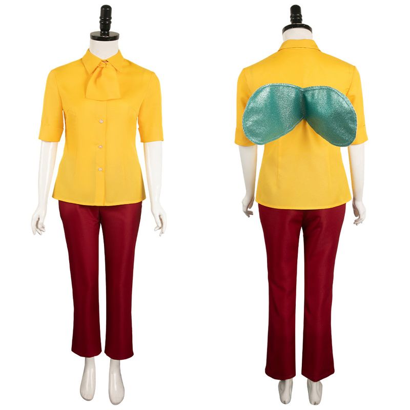 Wanda Women Yellow Outfit Cosplay Costume
