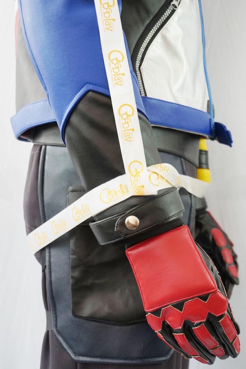 Soldier 76 Black Blue Cosplay Costume