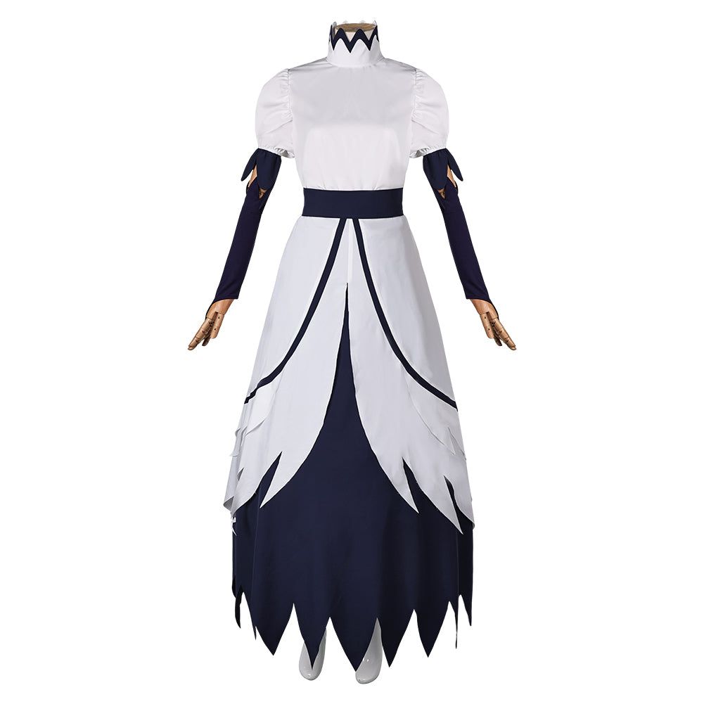 Stella Women White Dress Cosplay Costume
