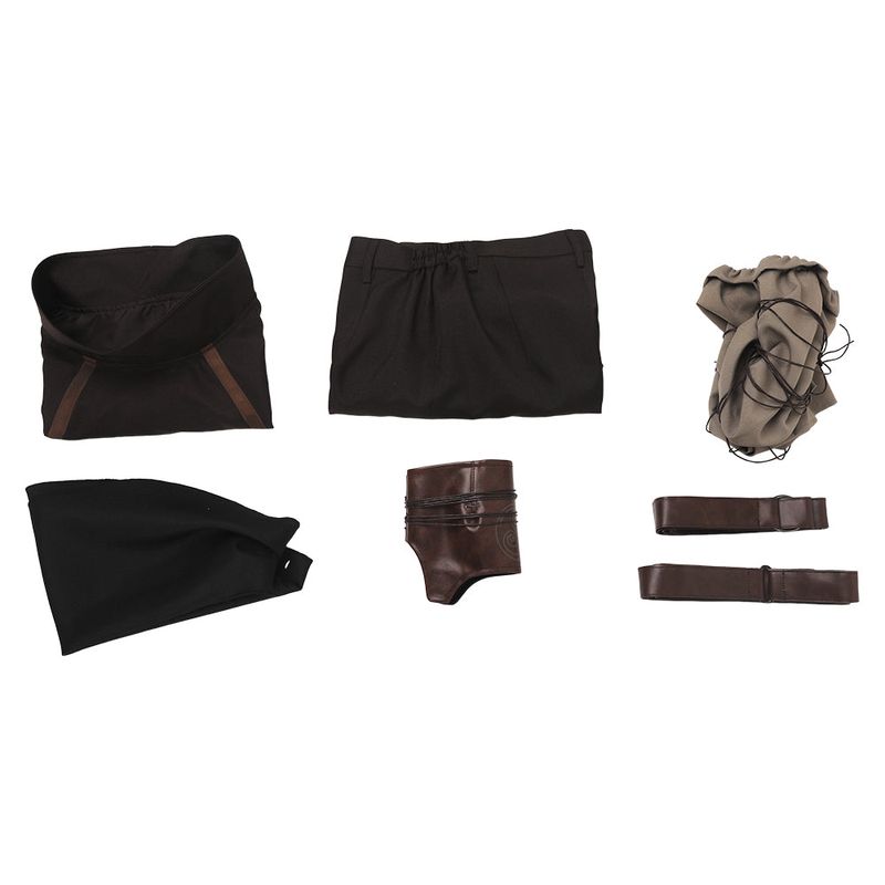 Senua Women Black Outfit Cosplay Costume