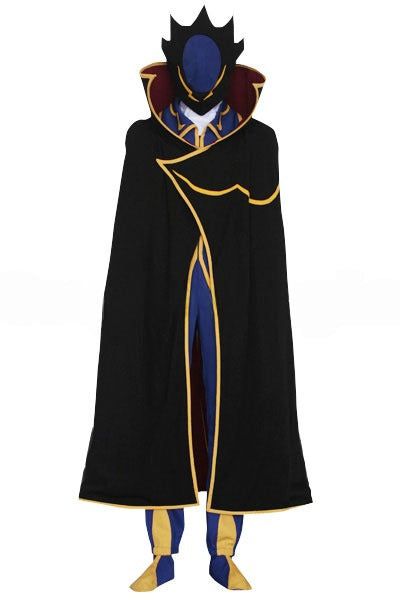 Code Geass Zero Cosplay Costume