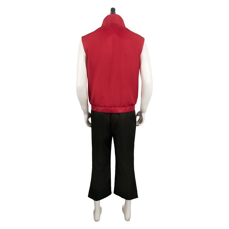 Boy Red Outfit Cosplay Costume