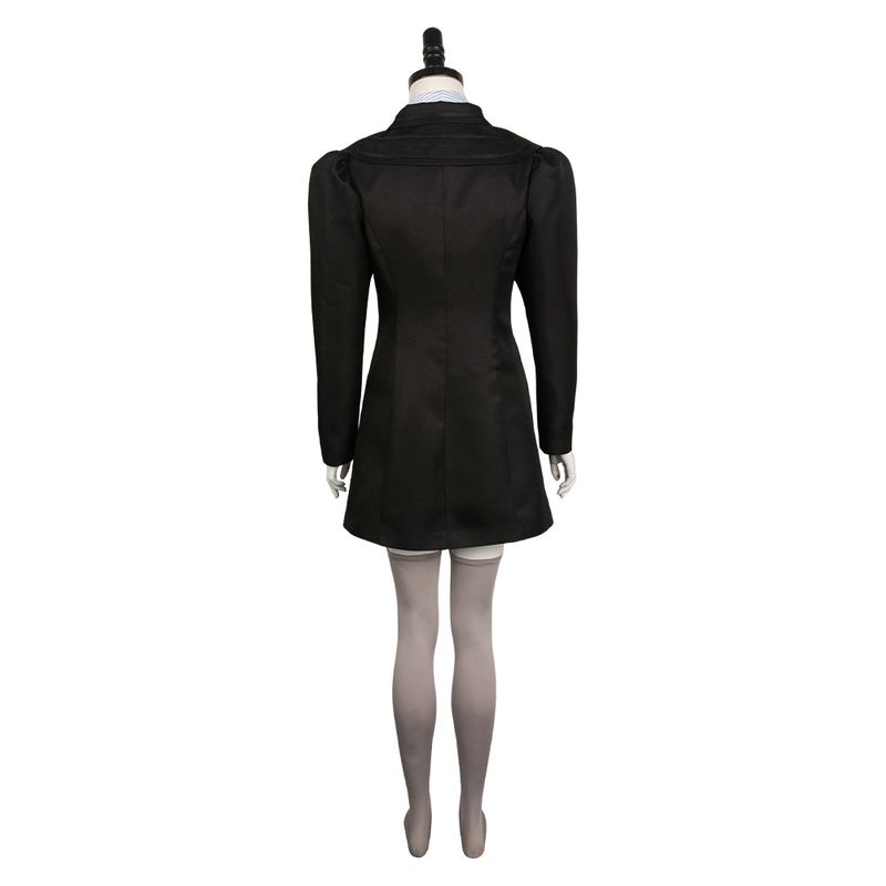 Bella Baxter Women Black Outfit Cosplay Costume