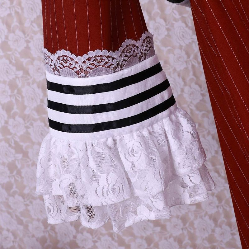 Ciel Phantomhive Red Outfit Cosplay Costume