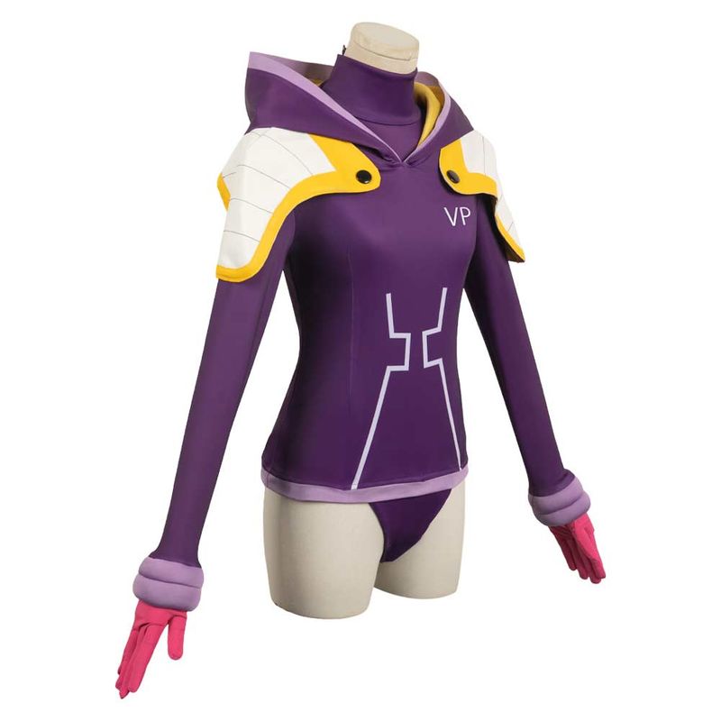 Jewelry Bonney Women Purple Jumpsuit Cosplay Costume