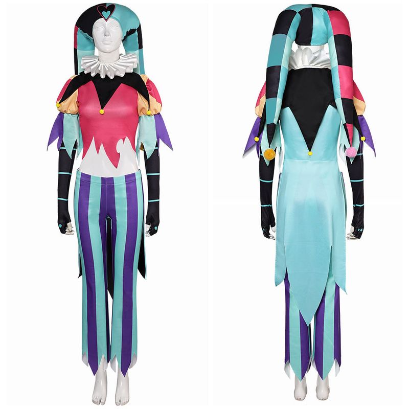 Fizzarolli Women Clown Suit Cosplay Costume