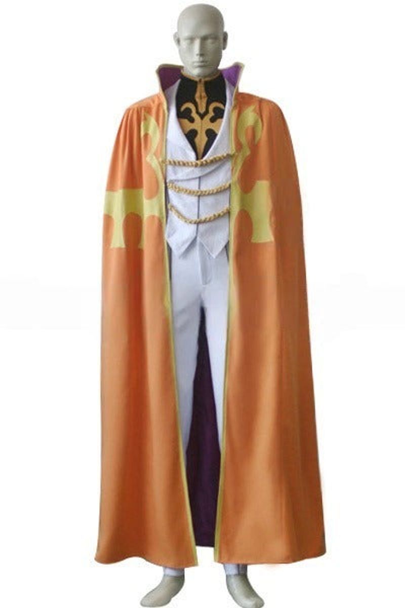 Code Geass Knight of Ten Luciano Bradley Cosplay Costume