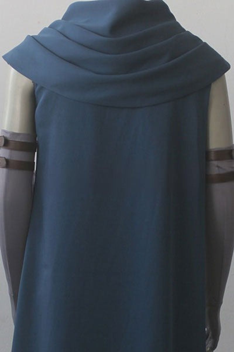 Levi Dark Blue Cloak Cosplay Costume