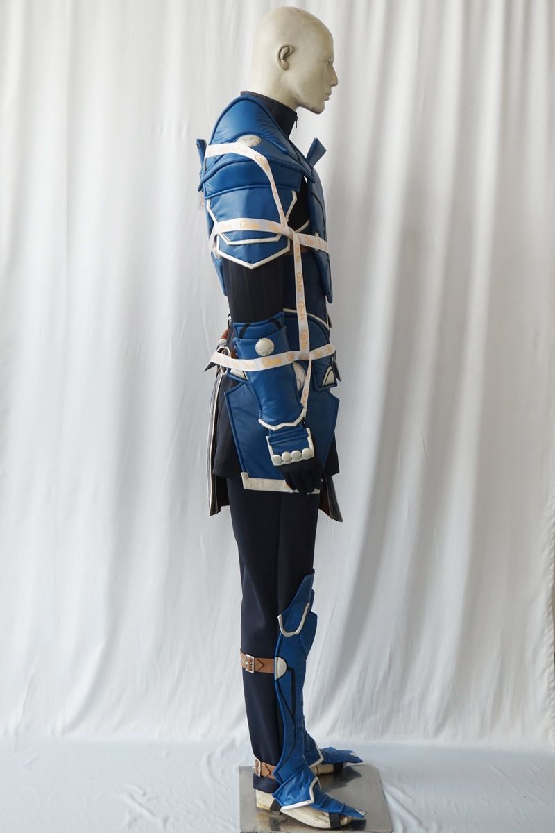ALM Blue Knight Armor Cosplay Costume
