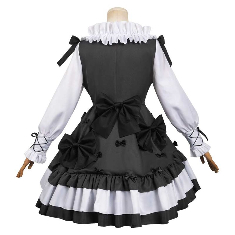 Madoka Kaname Women Black Dress Cosplay Costume