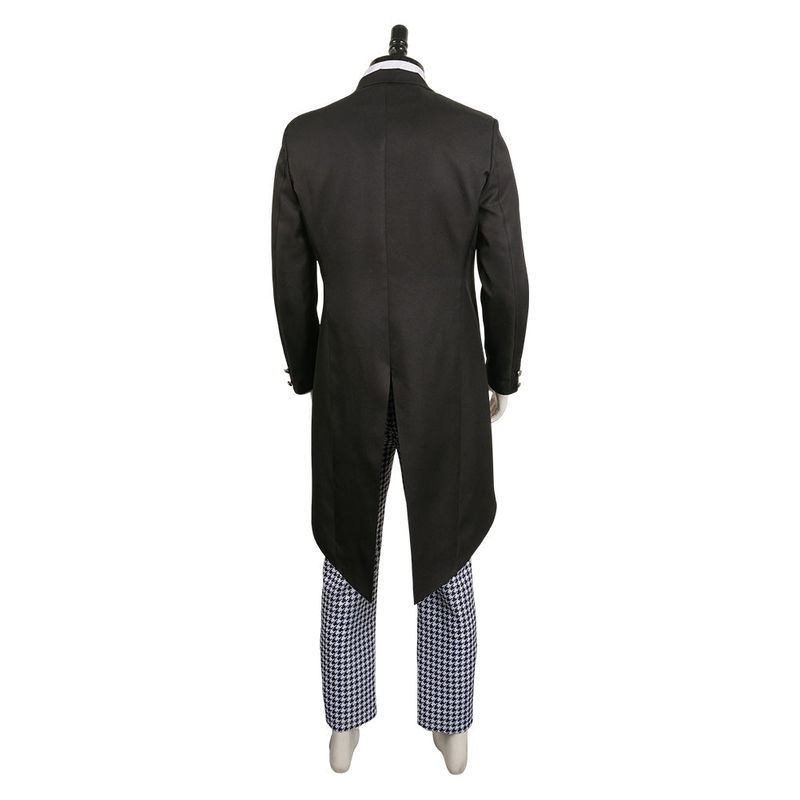 Lawrence Bluewer Black Outfit Cosplay Costume