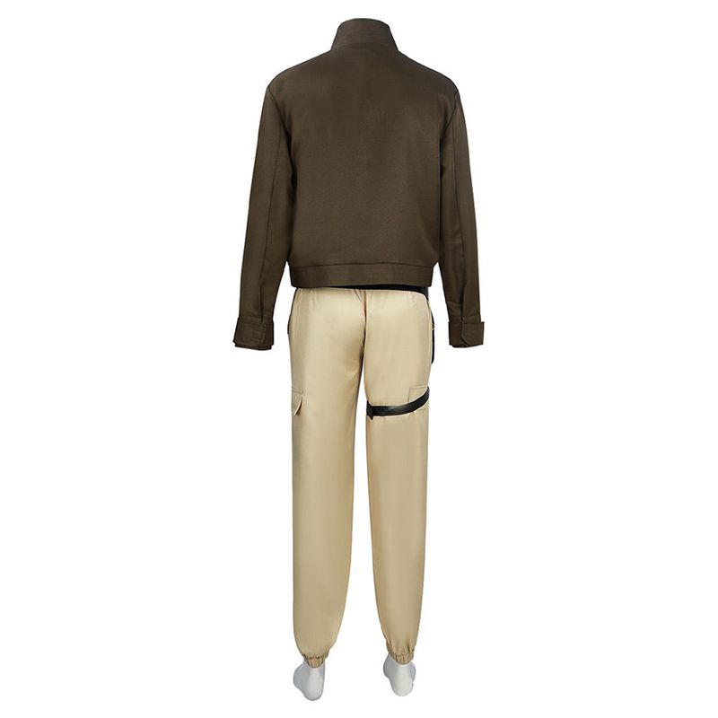 Chirrut Imwe Brown Suit Cosplay Costume