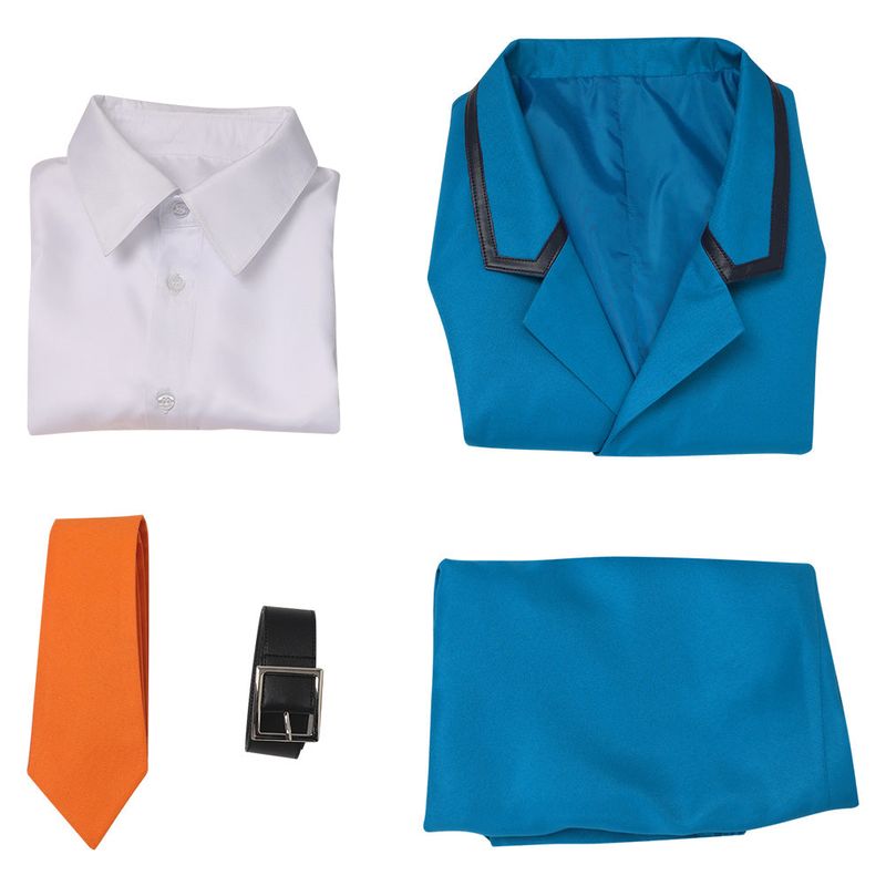 Kiyomine Haruka Blue Uniform Cosplay Costume