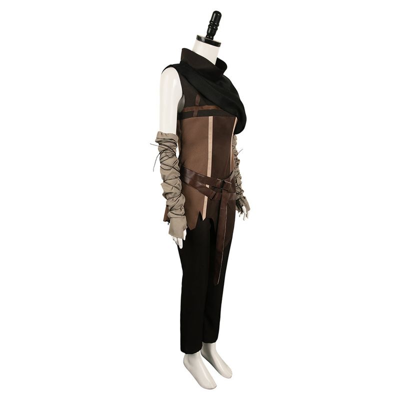 Senua Women Black Outfit Cosplay Costume