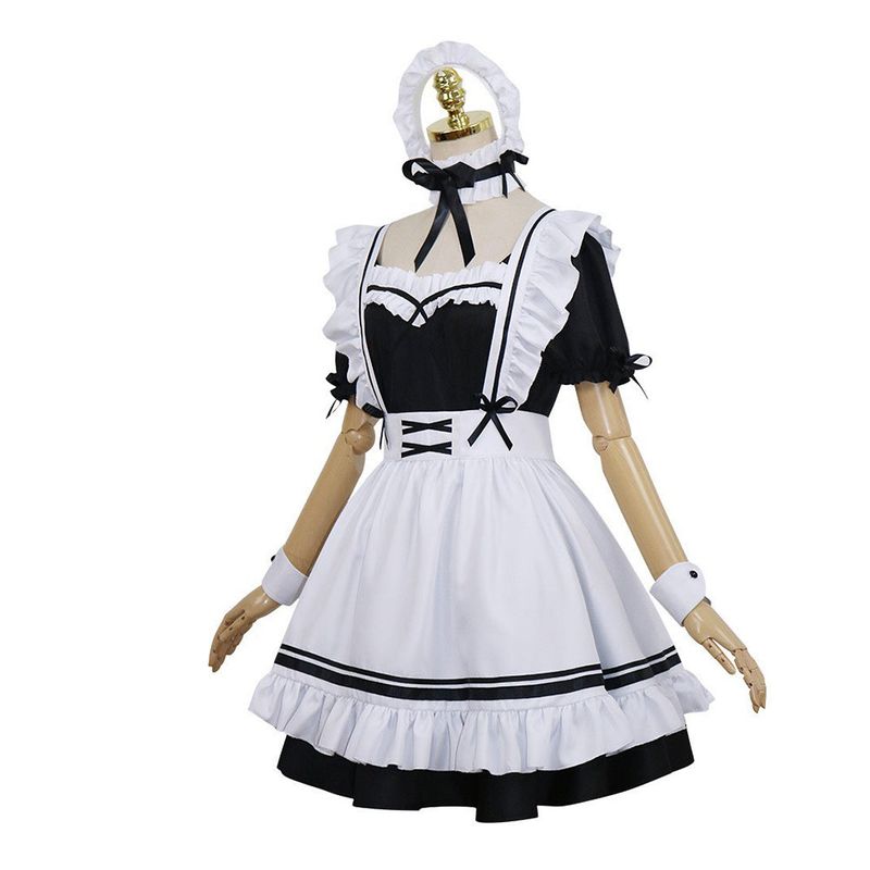 Queen Nikki Women White Lolita Cosplay Costume