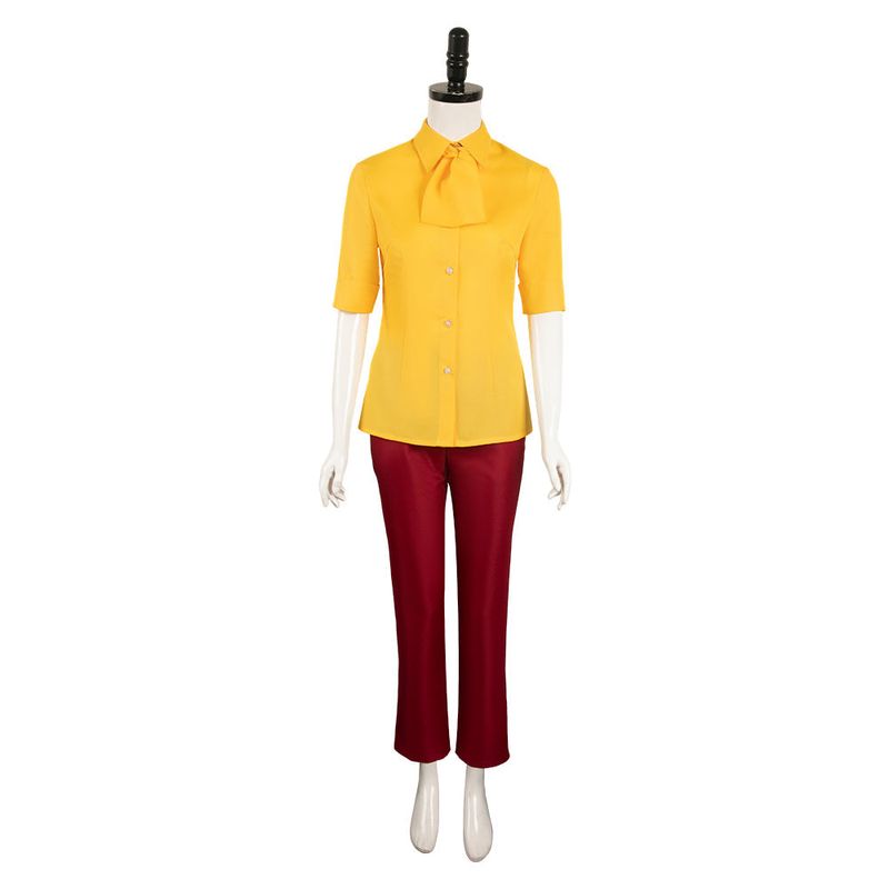 Wanda Women Yellow Outfit Cosplay Costume