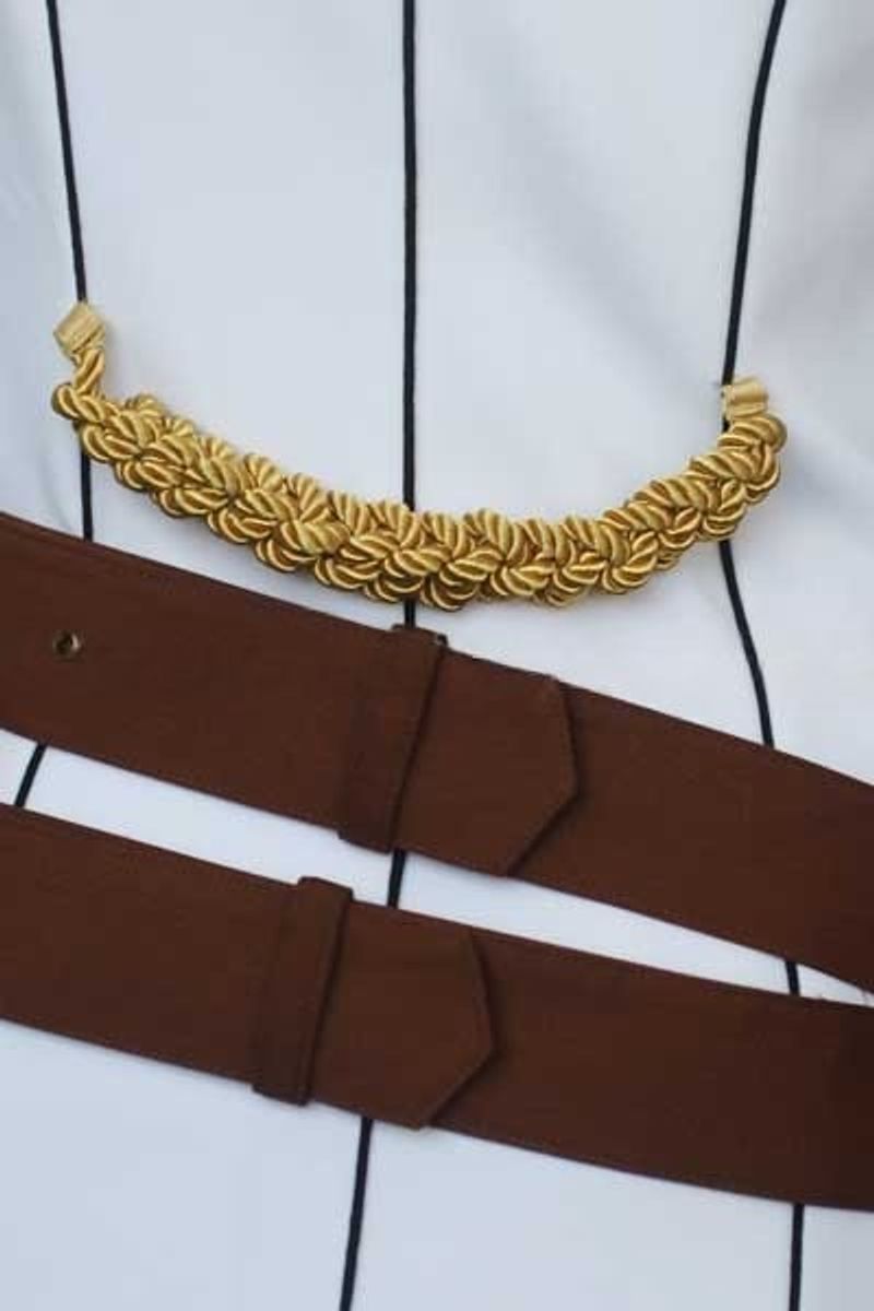 Code Geass Knight of Nine Nonette Enneagram Purple and White Knight Cosplay Costume