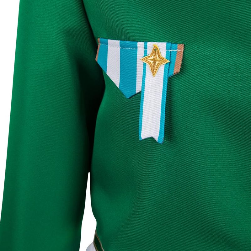 Araga Kiwi Women Green Outfit Cosplay Costume