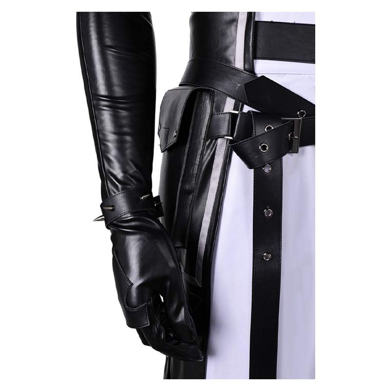 FF Cloud Strife White Cosplay Costume