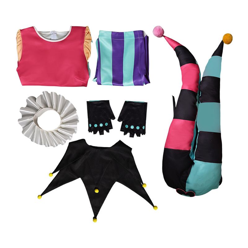 Fizzarolli Women Clown Suit Cosplay Costume