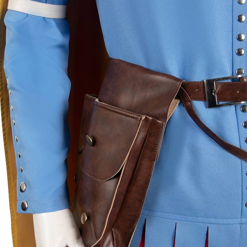 Suzerain Red And Blue Outift Halloween Cosplay Costume