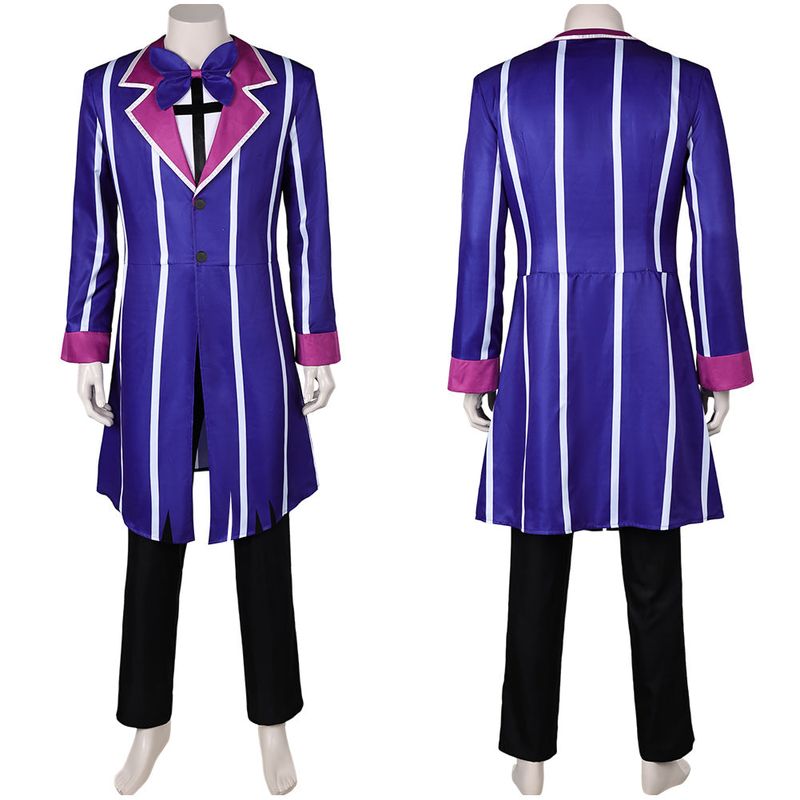 Alastor Blue Outfit Cosplay Costume