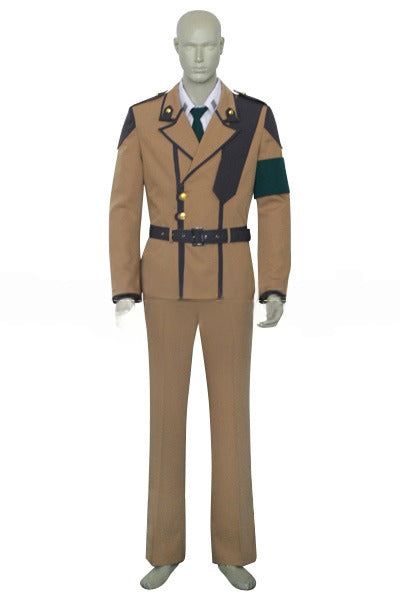 Code Geass Suzaku Kururugi Cosplay Costume