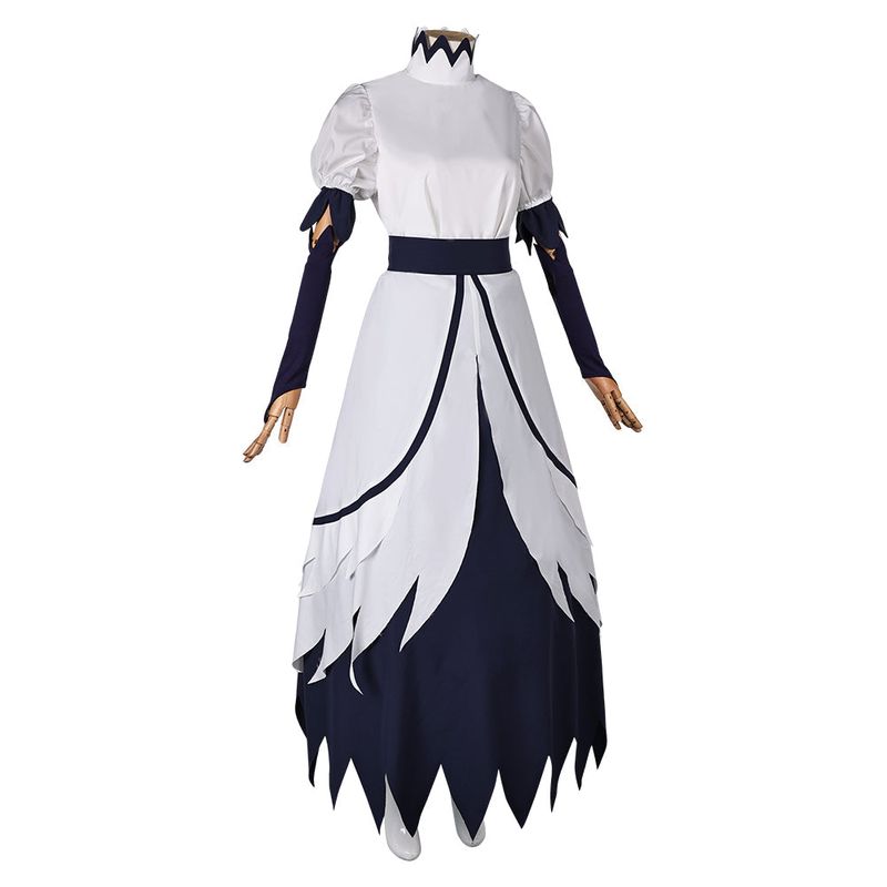 Stella Women White Dress Cosplay Costume