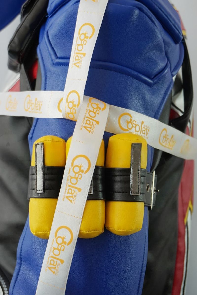 Soldier 76 Black Blue Cosplay Costume