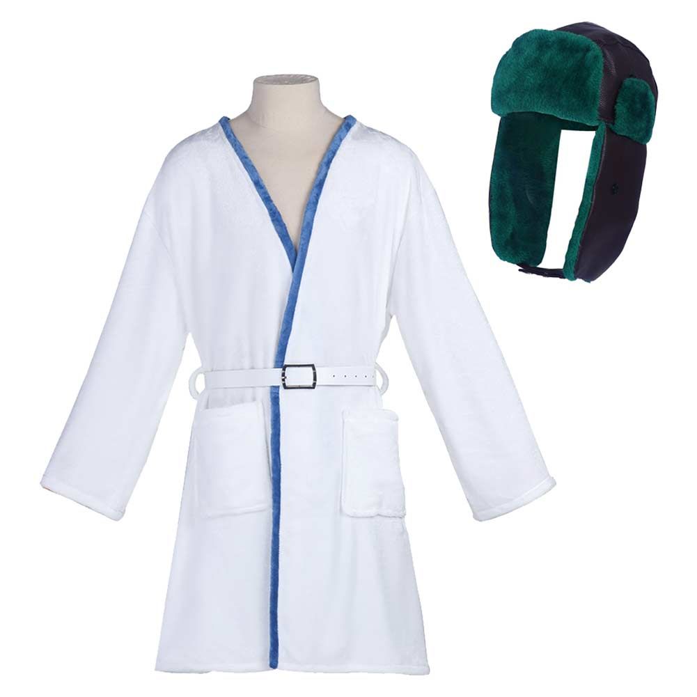 Cousin Eddie White Robe Cosplay Costume