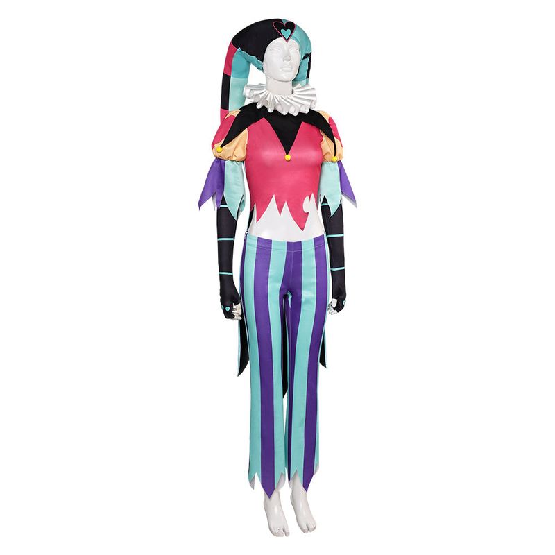 Fizzarolli Women Clown Suit Cosplay Costume