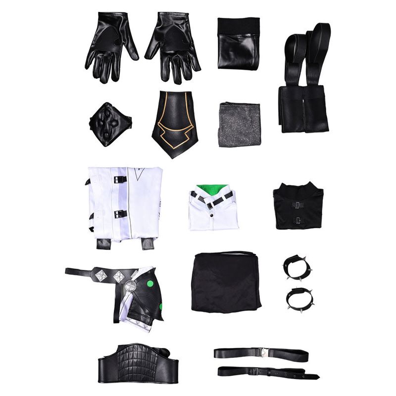 FF Cloud Strife White Cosplay Costume