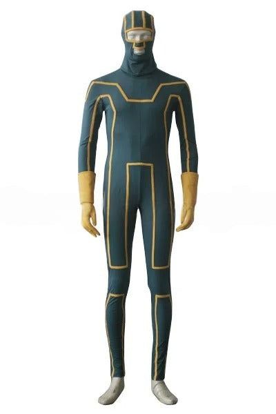 Kick Ass Heroic Suit Cosplay Costume