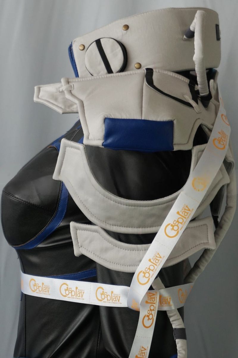 Sombra Cyberspace Skin Cosplay Costume