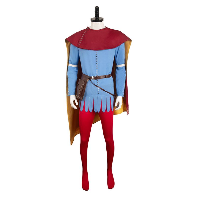 Suzerain Red And Blue Outift Halloween Cosplay Costume