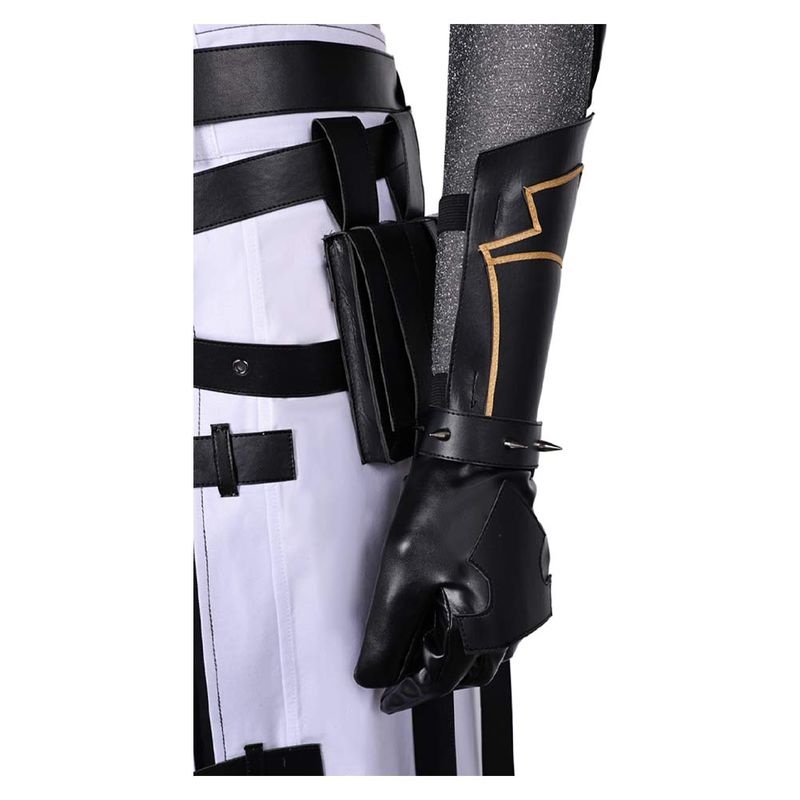 FF Cloud Strife White Cosplay Costume