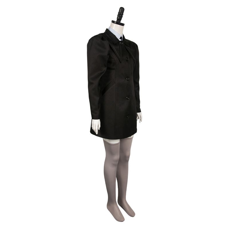 Bella Baxter Women Black Outfit Cosplay Costume
