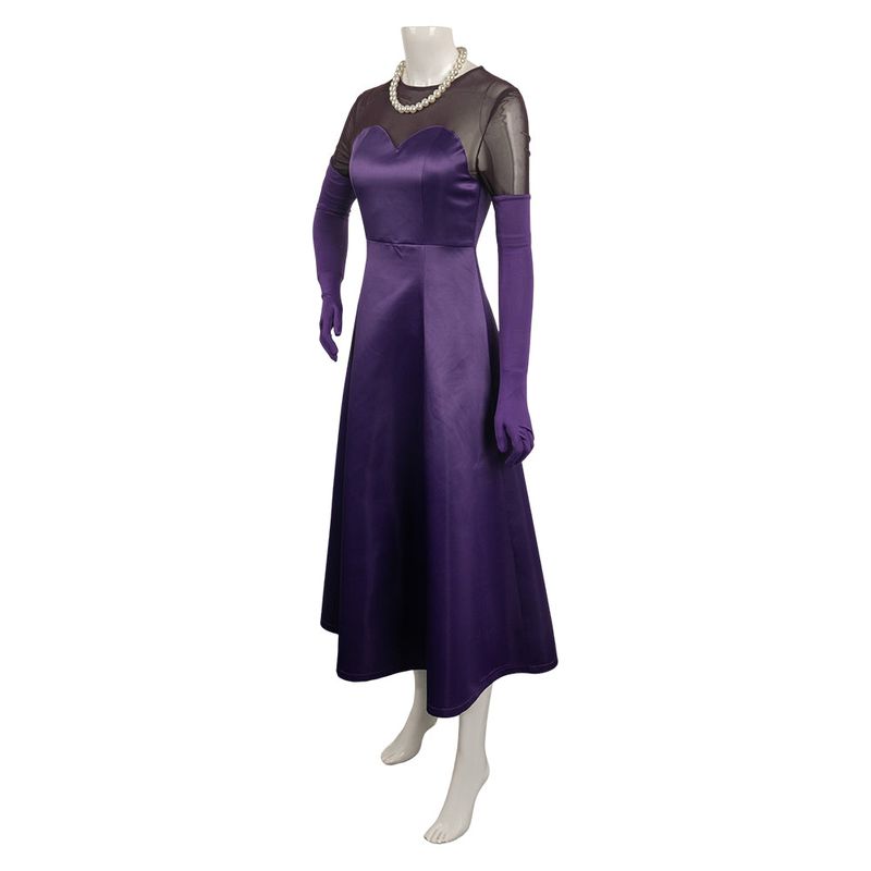 Lilith Women Purple Dress Cosplay Costume