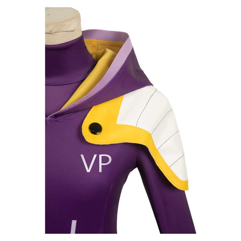 Jewelry Bonney Women Purple Jumpsuit Cosplay Costume