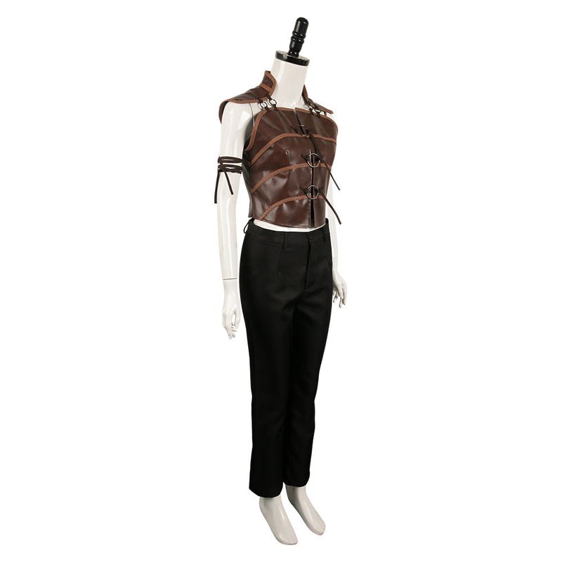 Senua Women Brown Outfit Cosplay Costume