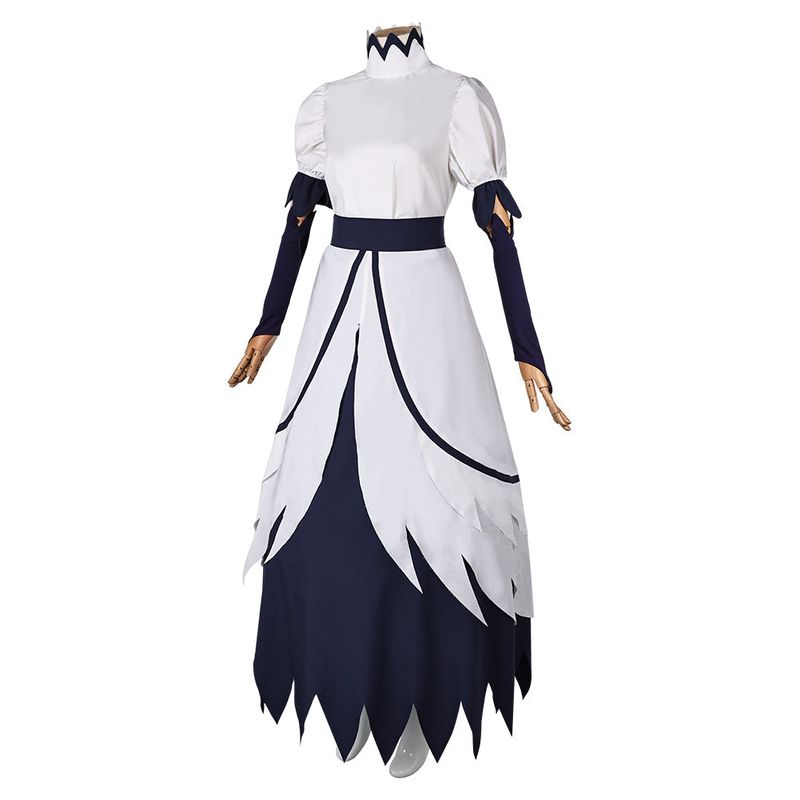 Stella Women White Dress Cosplay Costume