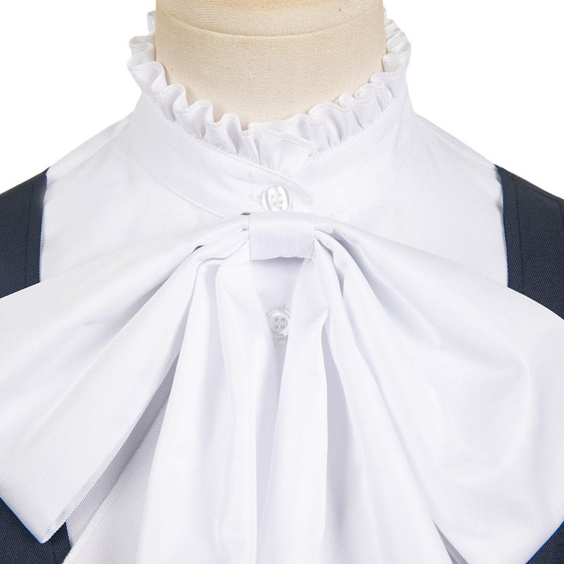 Yor Forger Women Blue And White Dress Cosplay Costume