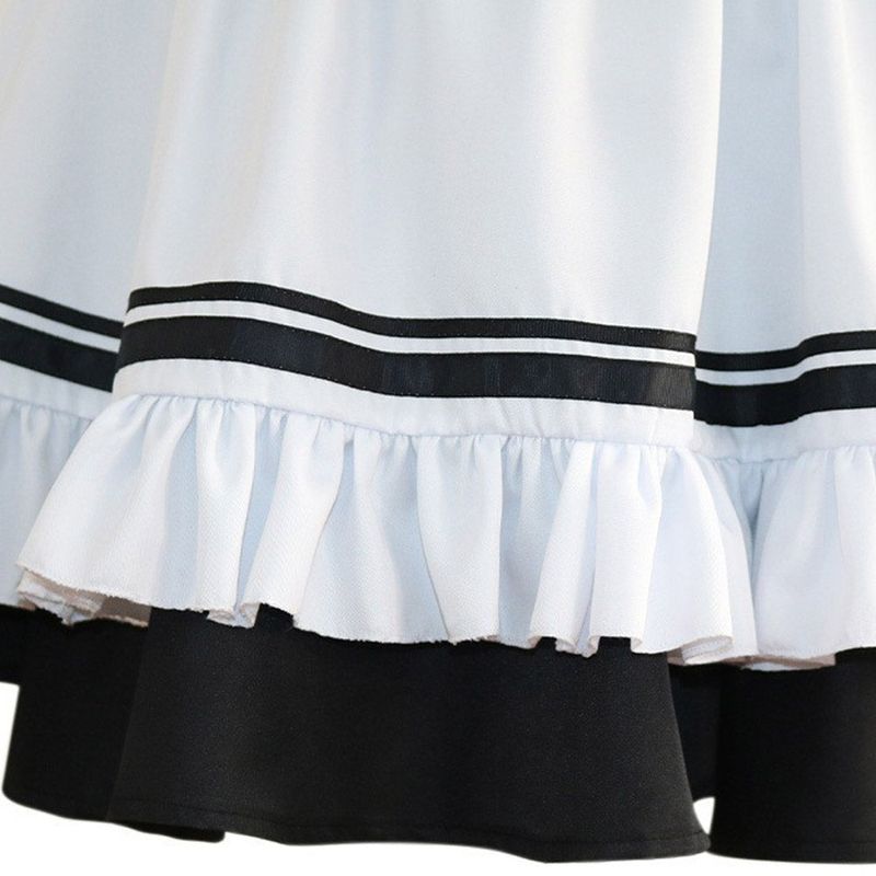 Queen Nikki Women White Lolita Cosplay Costume